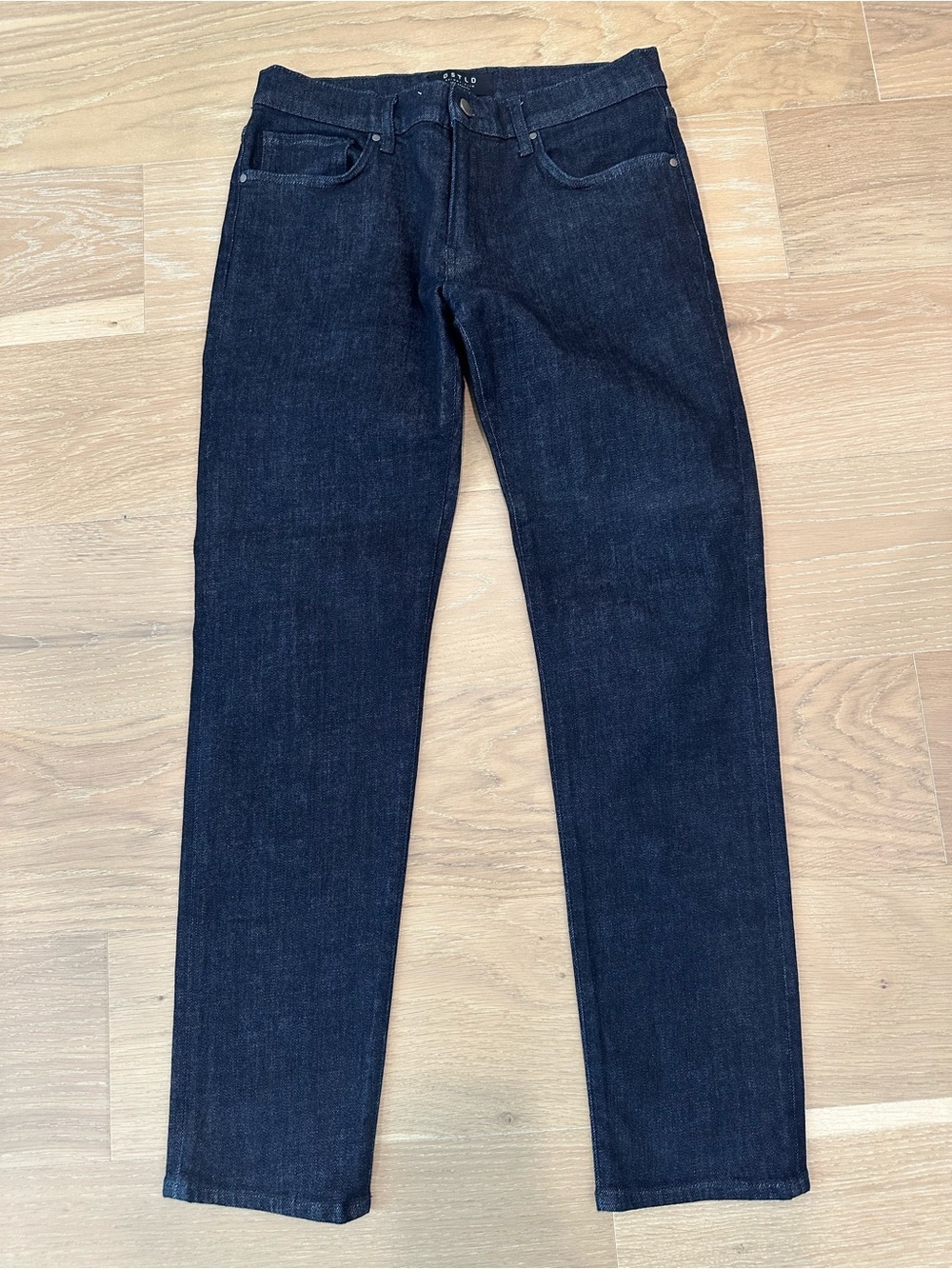DSTLD Skinny Slim Jeans Men’s Size 30x32 Dark Blue Black Wash
